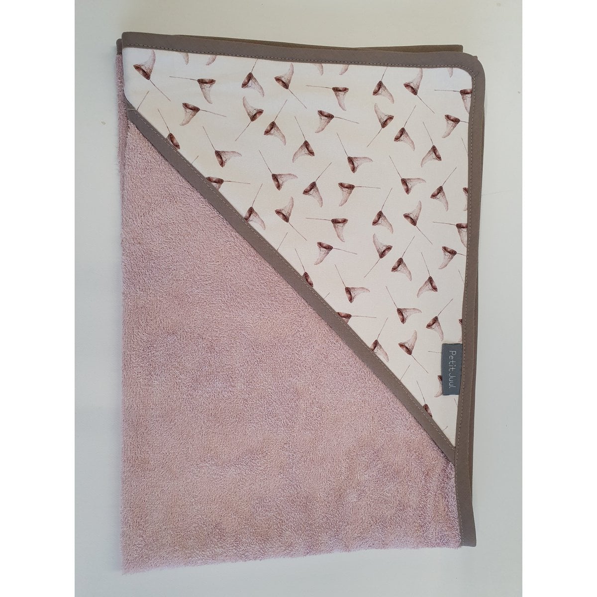 Petit Juul Badcape rose hat