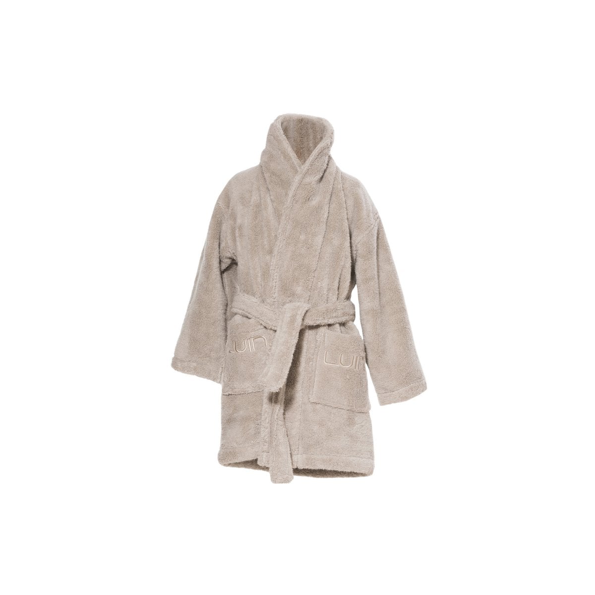 Luin Living Kinderbadjas 130 cm (6-9 jr.) - 2 kleuren foto 4