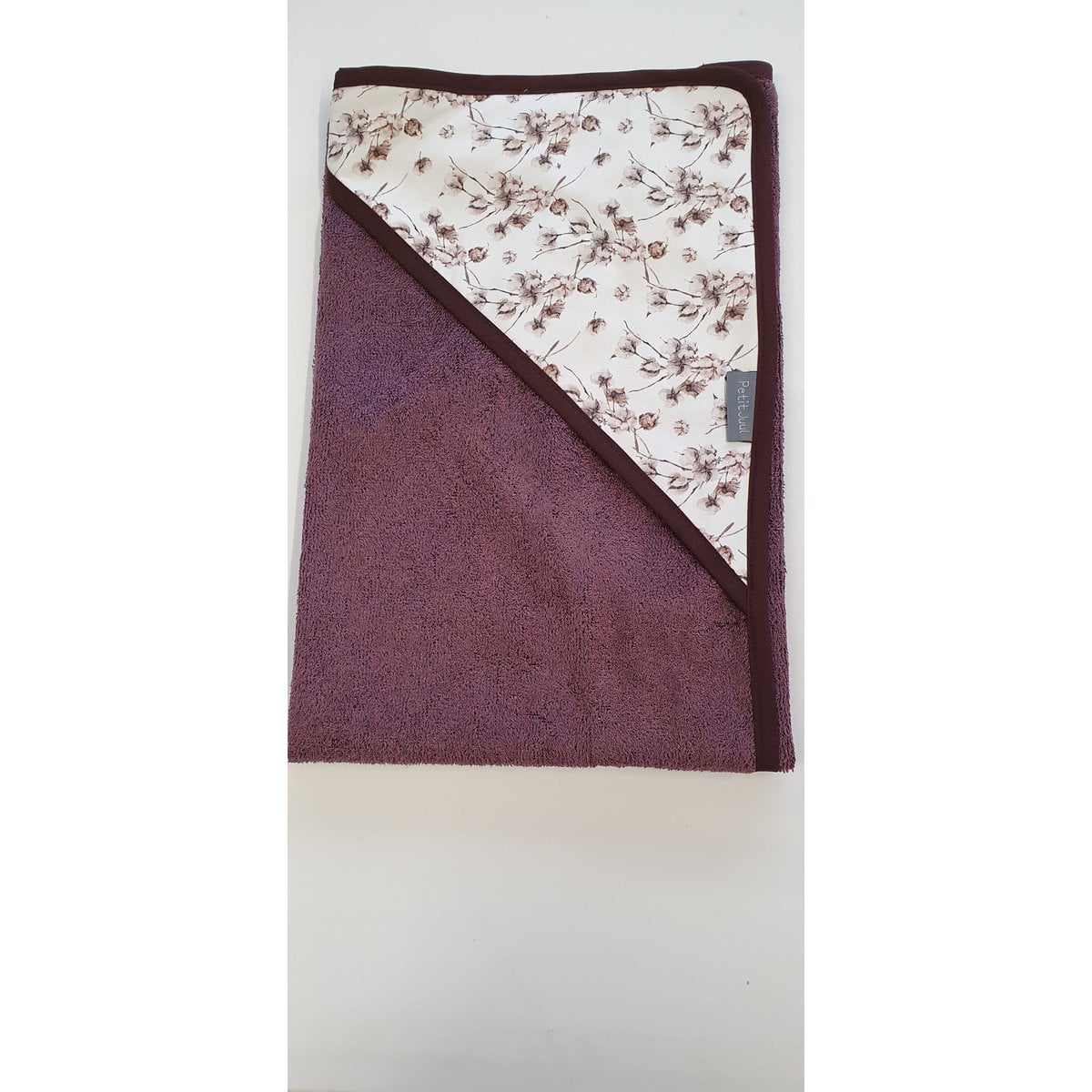 Petit Juul Badcape purple Fedde