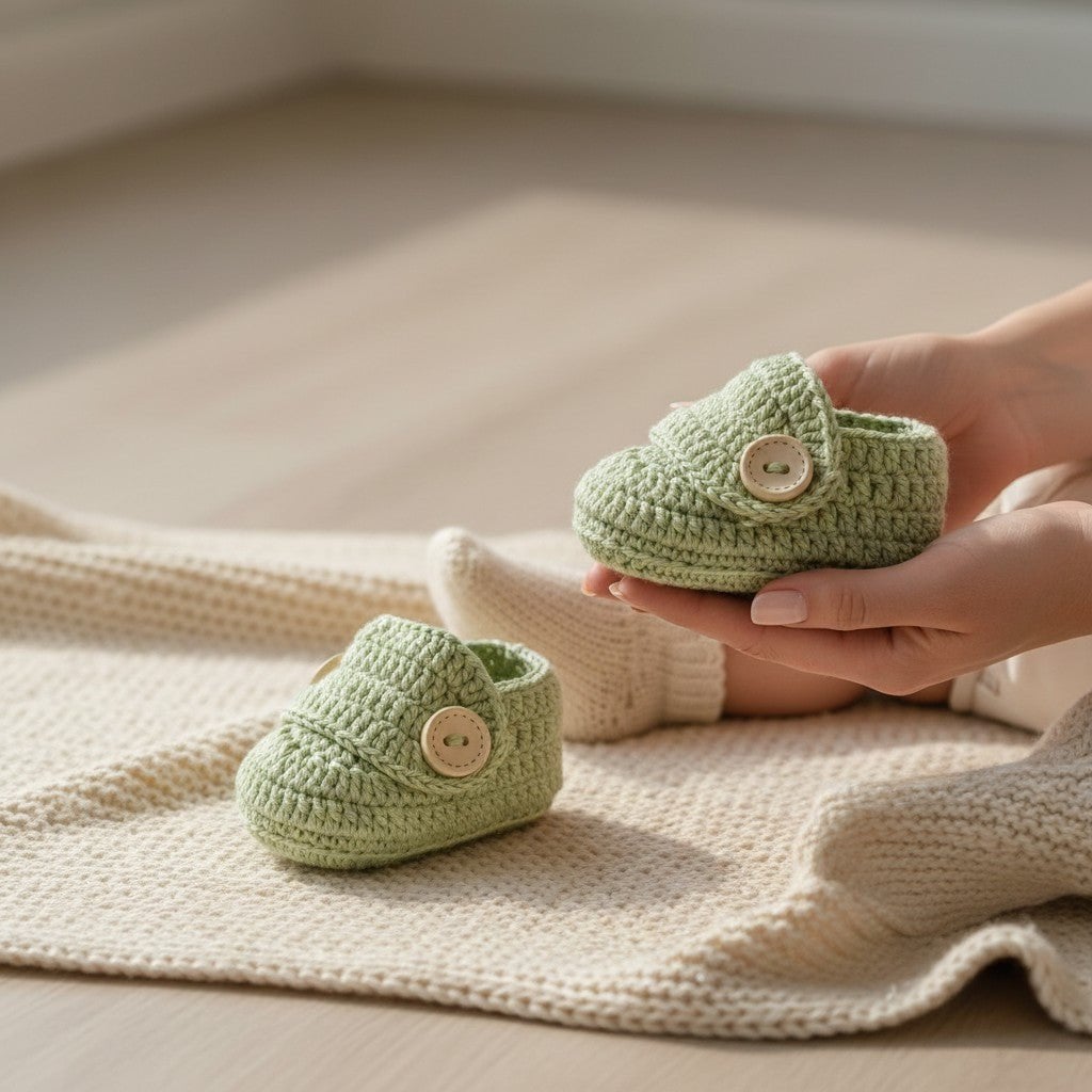 Nuvinokids 6-delige Katoenen Kraamcadeau Set Dino foto 6