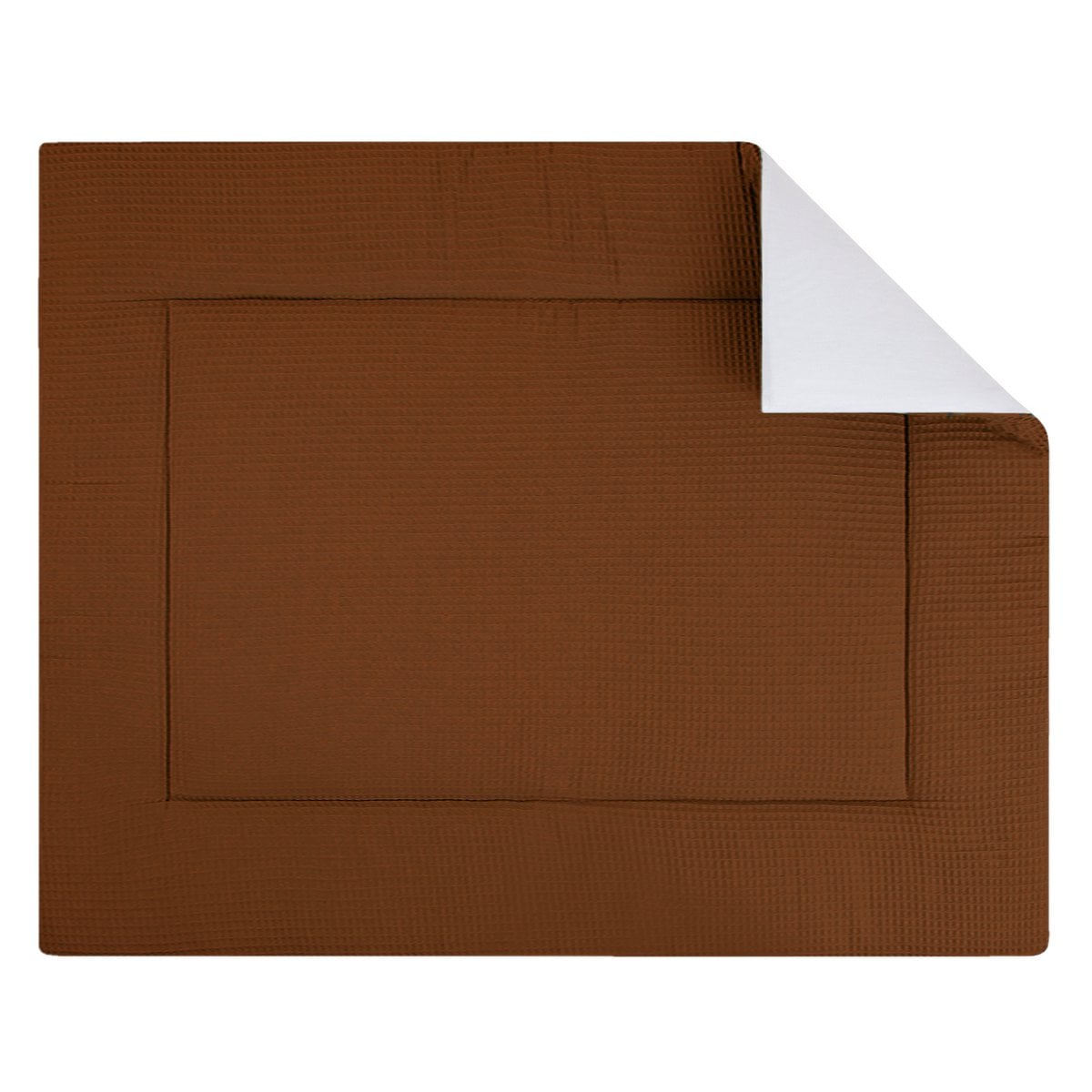 BINK Bedding Boxkleed 71x122 Pique wafel caramel