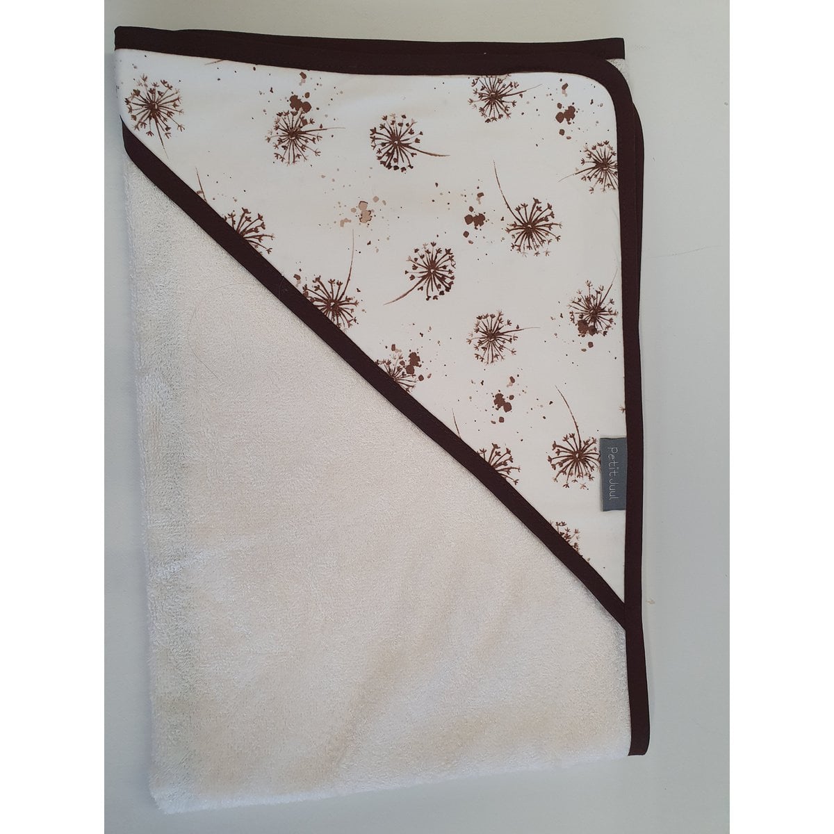 Petit Juul Badcape off white Ties