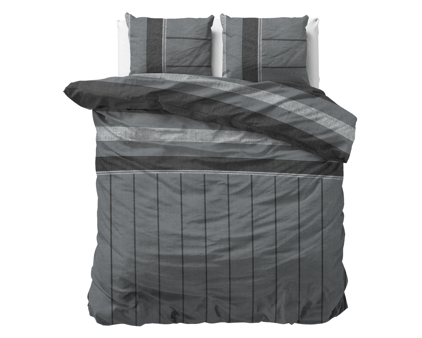 Flanel Kees Antraciet