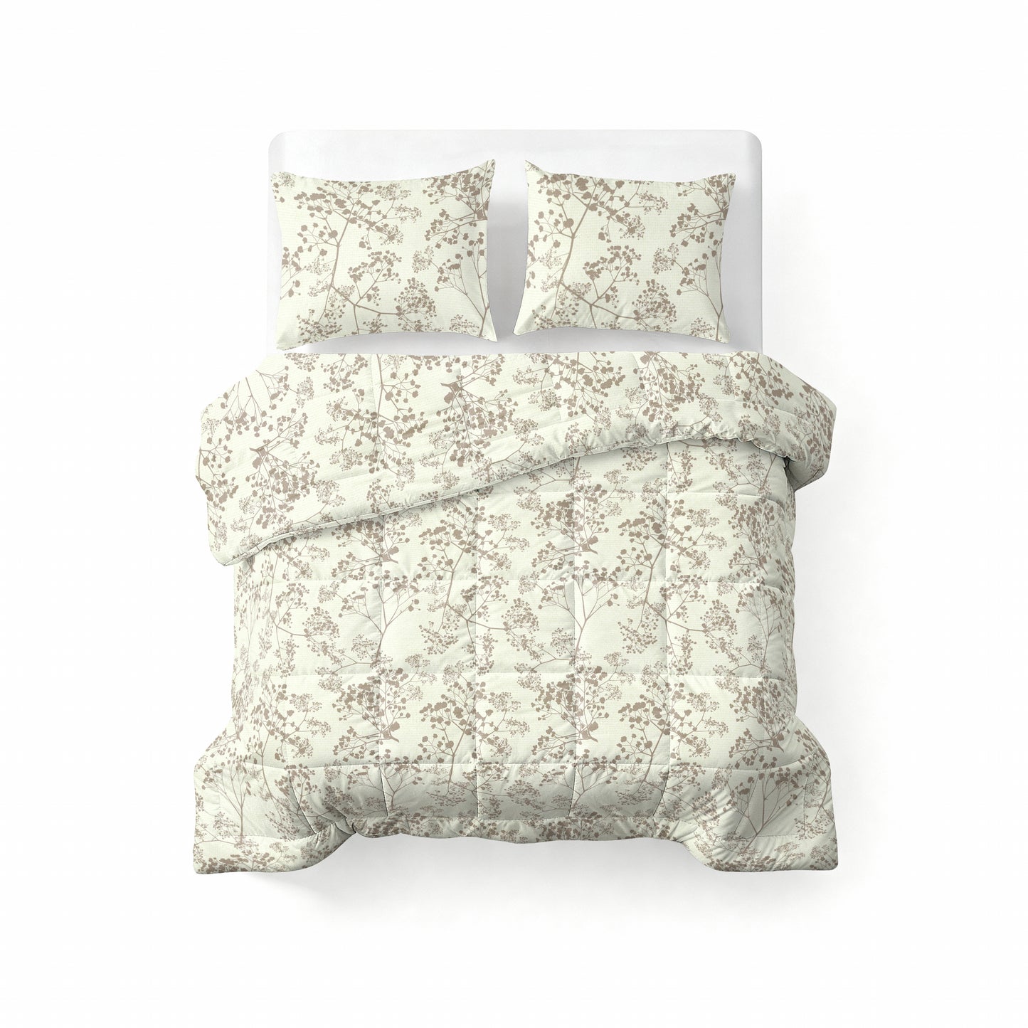 All-in one Lazy dekbed Fir Groen Met Kussenslopen
