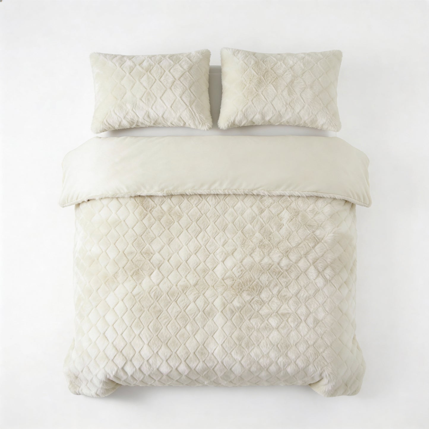 Faux Fur Syon Crème