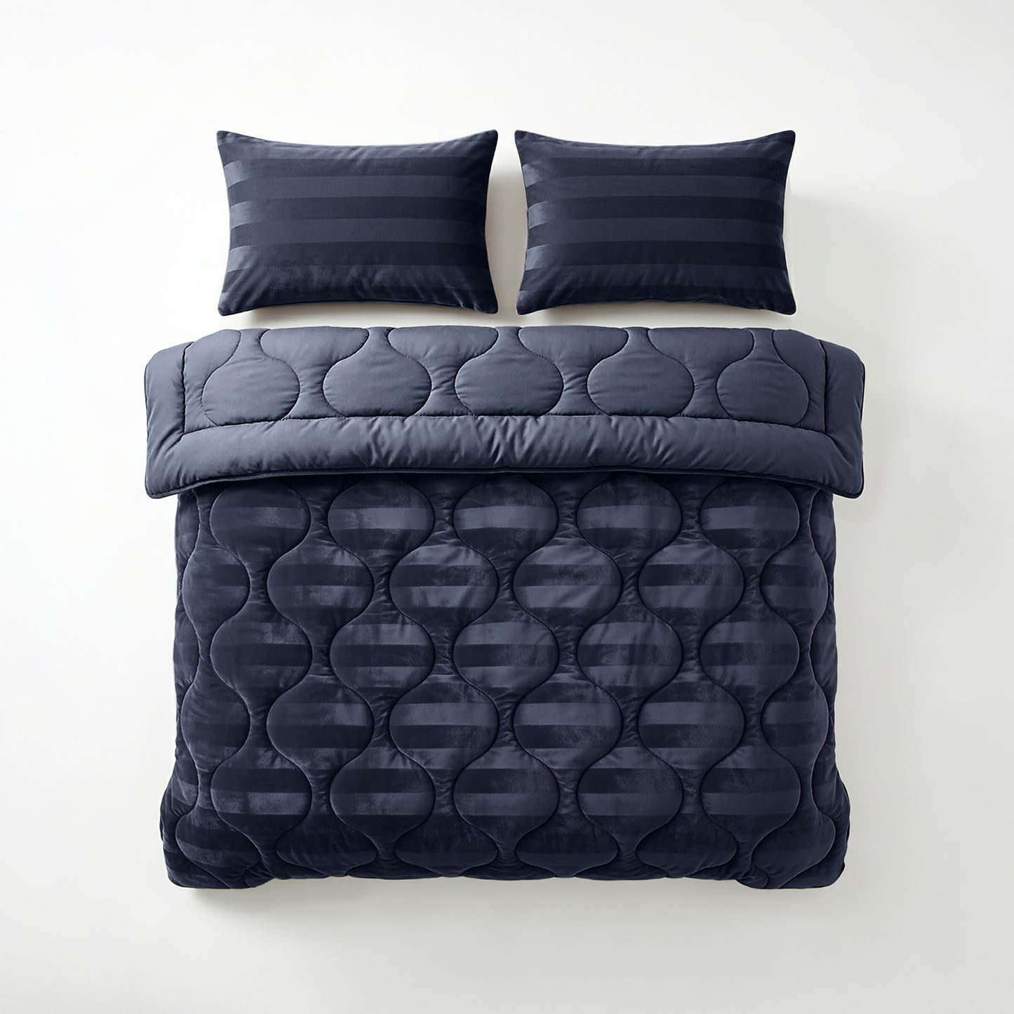 Lazy Dekbed Hotel Velvet Navy
