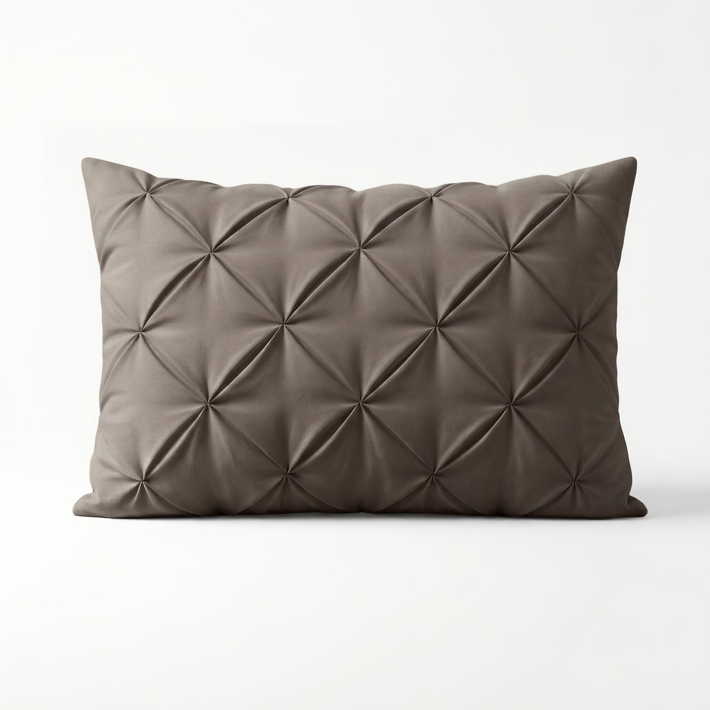 Lazy Pintuck Kussenslopen 2Pack Taupe 60 x 70