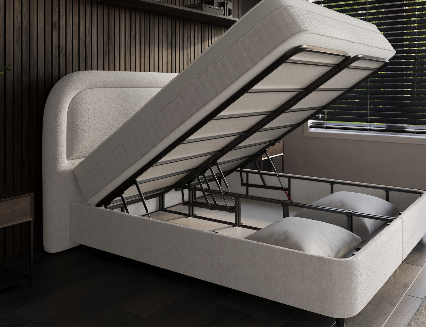 Opbergboxspring Essence Off-White