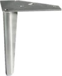 Poot voor boxspring Stiletto Chrome