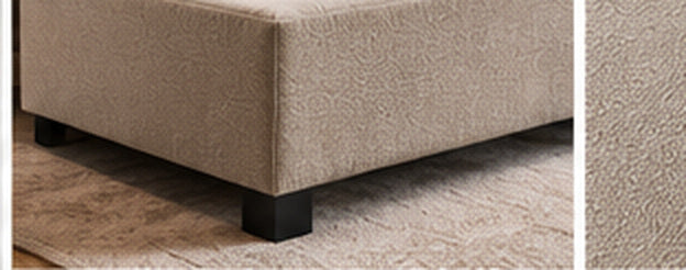 Alvano Bedding boxspring onderstel hoek met poot