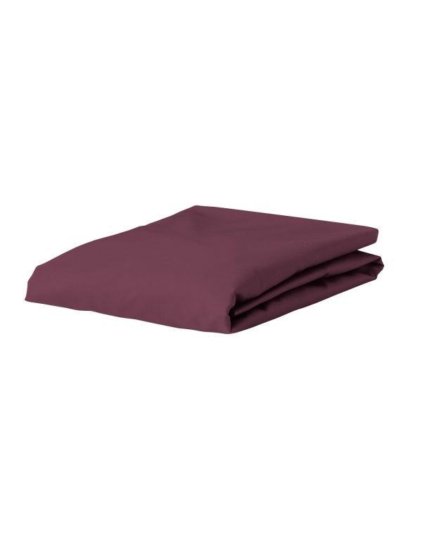 Essenza Premium Percale hoeslaken Marsala
