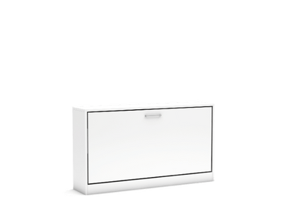Bedkast maat 90 x 190, horizontaal, kleur wit