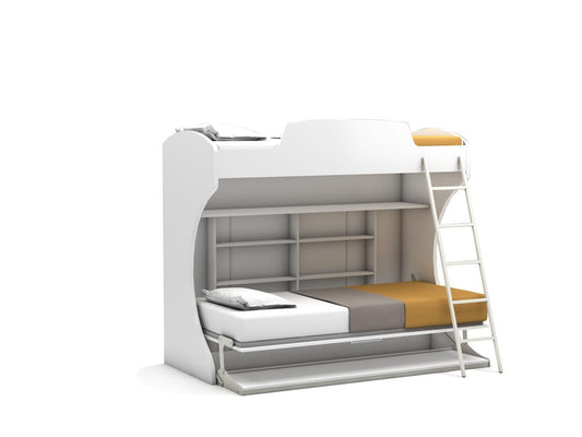Academy 1131 stapelbed opklapbed 90 x 190 cm