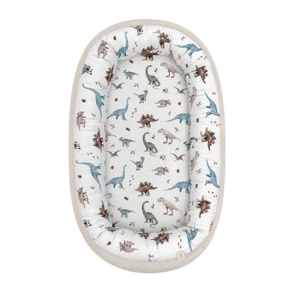 Maylily Bamboe babynest - Dino - beige