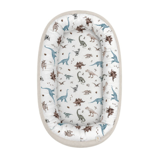 Maylily Bamboe babynest - Dino - beige