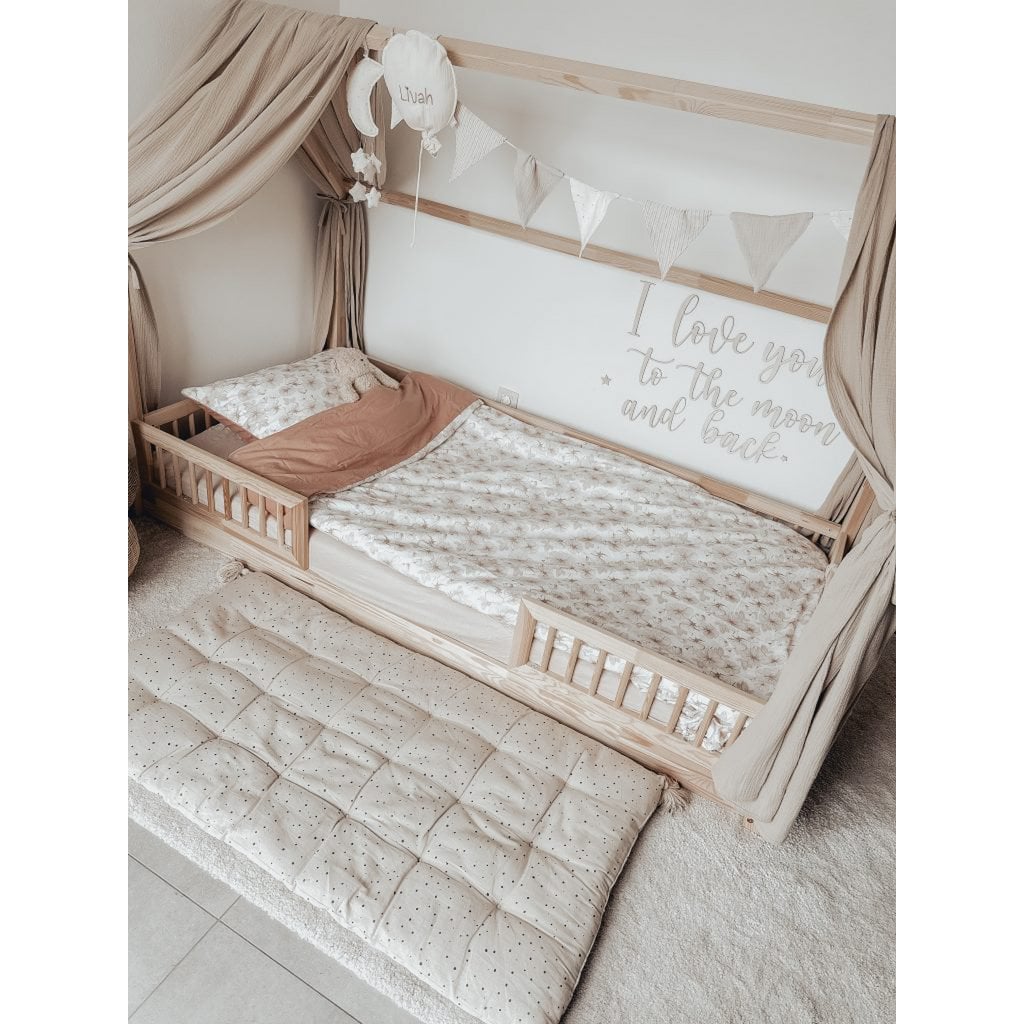 Witlof for Kids Tuck-inn dekbedovertrek 1-persoons 140x200cm Flower Powder foto 6