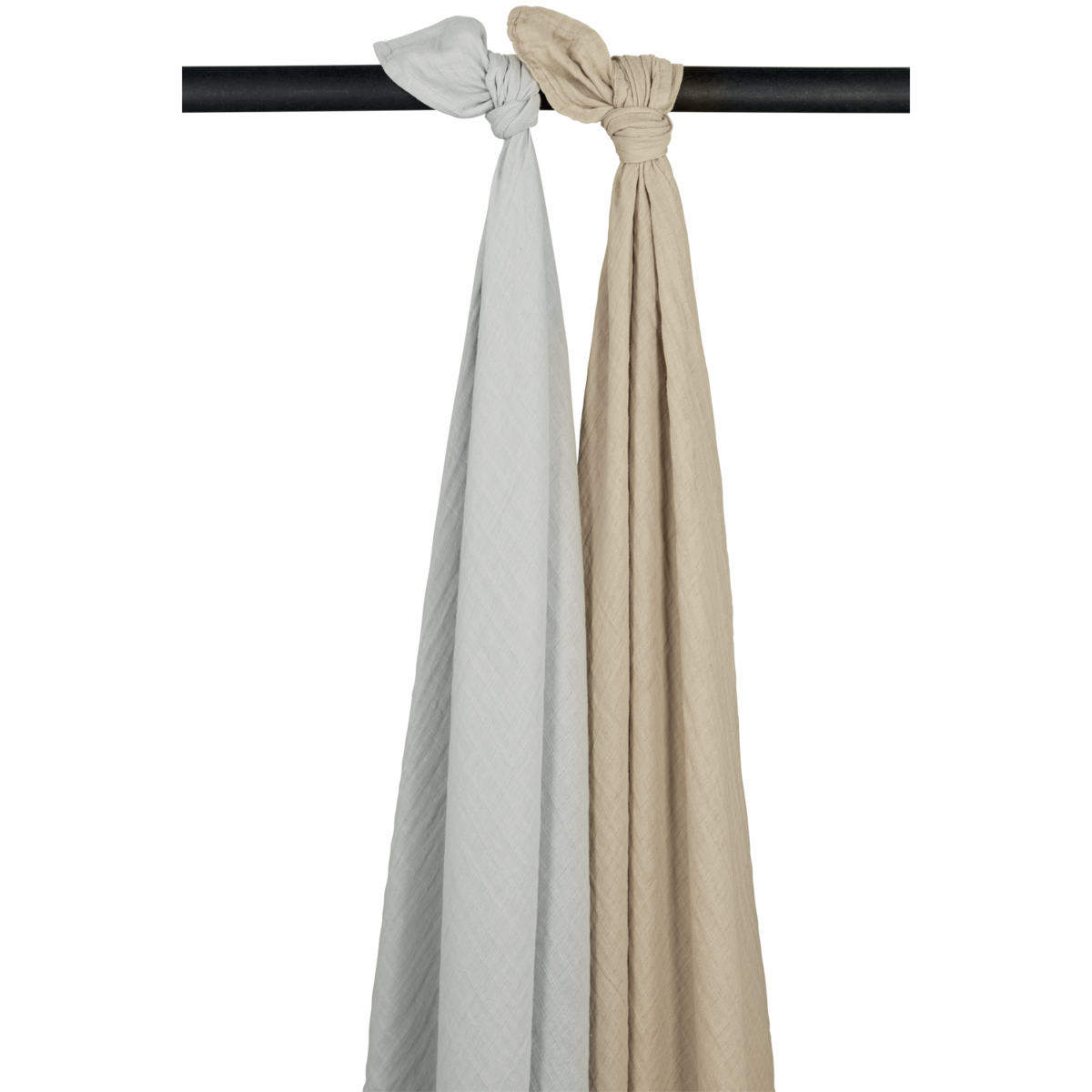 Meyco Baby Hydrofiele doeken pre-washed Light Grey/Sand