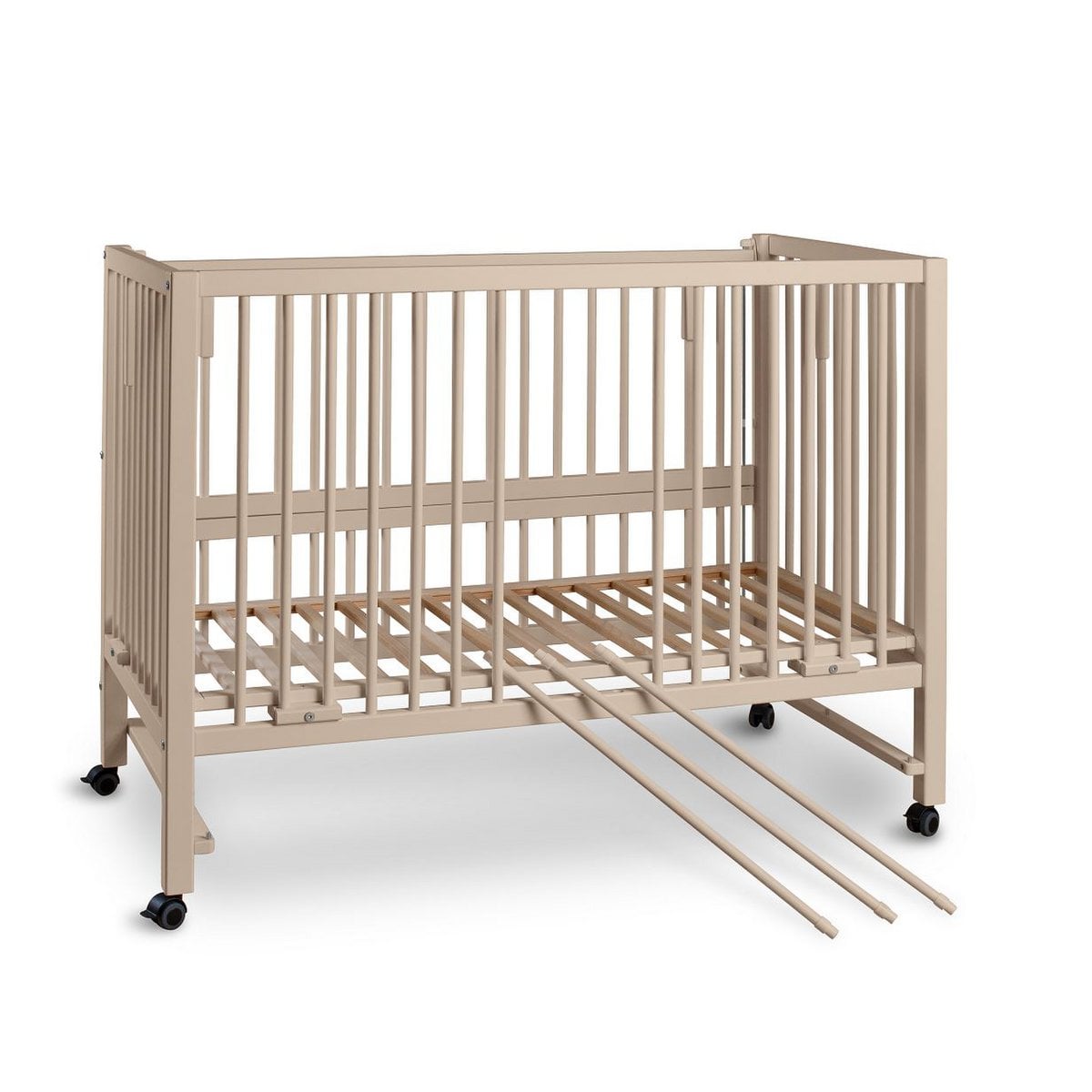 tiSsi XXL zijbed/ COT HAJO Beech Silk Beige 120x60 cm foto 3
