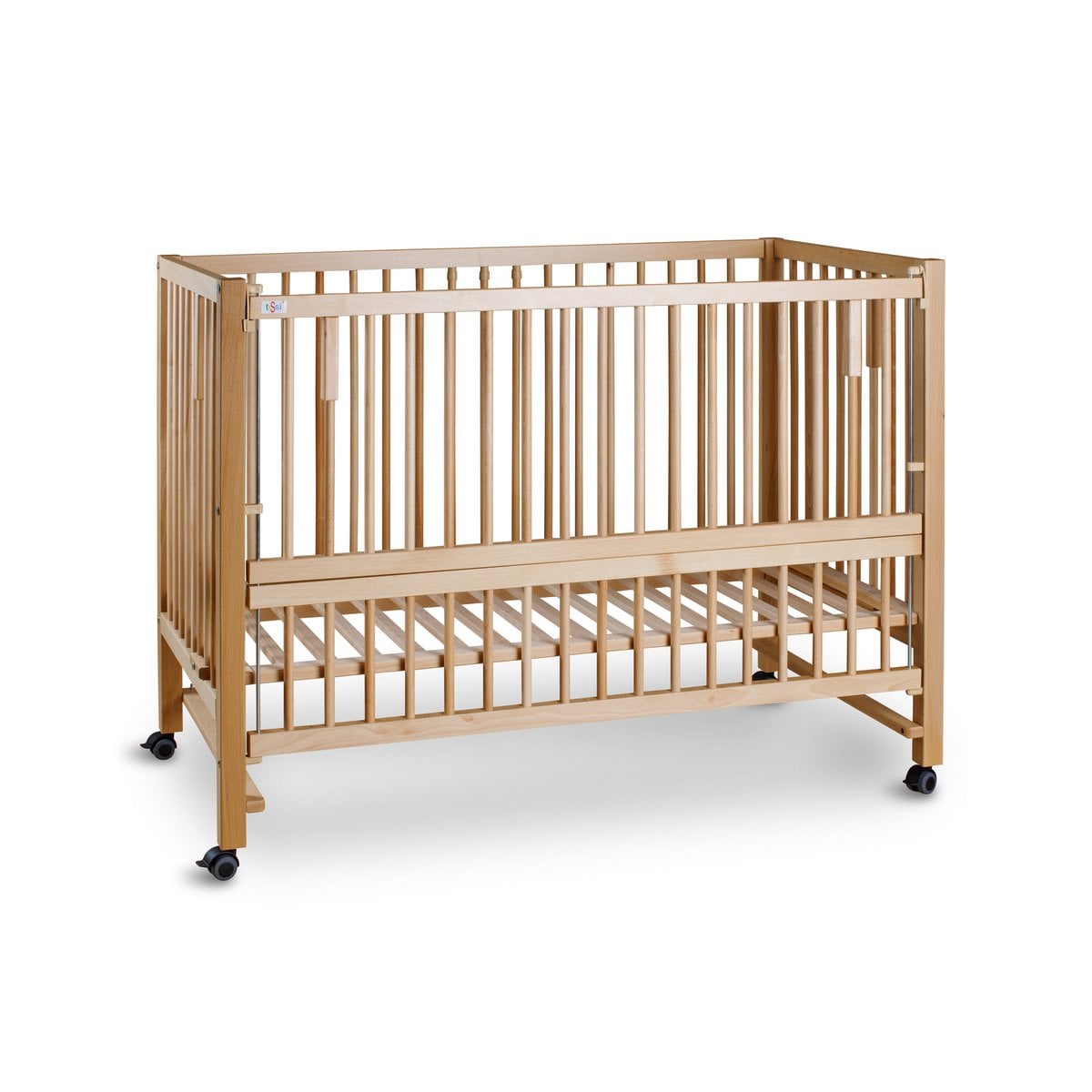 tiSsi XXL Side / COT HAJO Beech Nature 120x60 cm