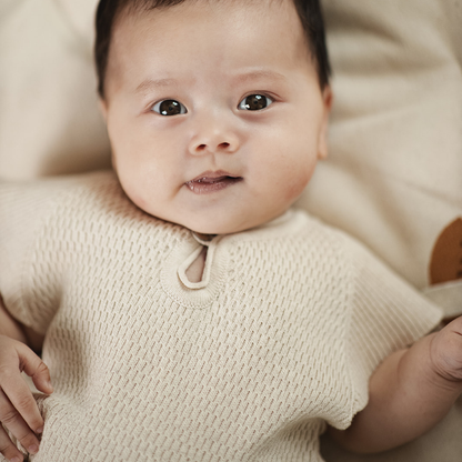 Saga Copenhagen Baby Geschenkdoos - Slijtage - Ivoor - Biologisch Katoen foto 6