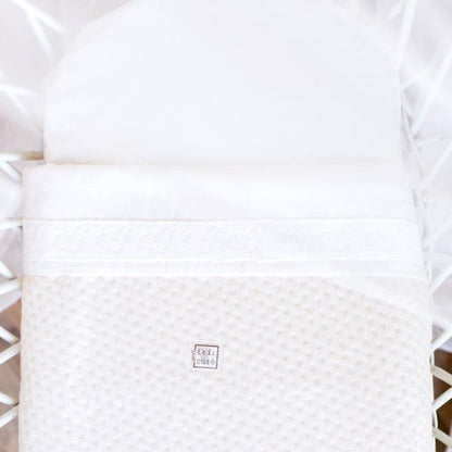 Fair and Cute Ledikantdeken zomer brown - Soft Dots foto 3