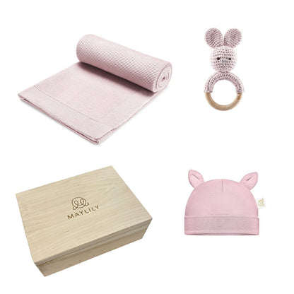 Maylily Babycadeauset - oudroze foto 2