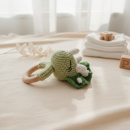 Nuvinokids 6-delige Katoenen Kraamcadeau Set Dino foto 5