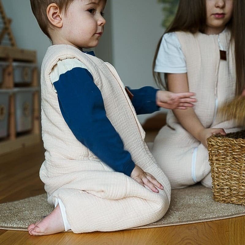 Hi Little One Slaapzak met poten 2,5 TOG GOOD SLEEP Crème L foto 5