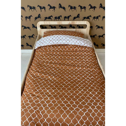 Witlof for Kids Tuck-Inn dekbedovertrek 140x200 (1-persoons) Once Upon a Dream Hazel Brown foto 3