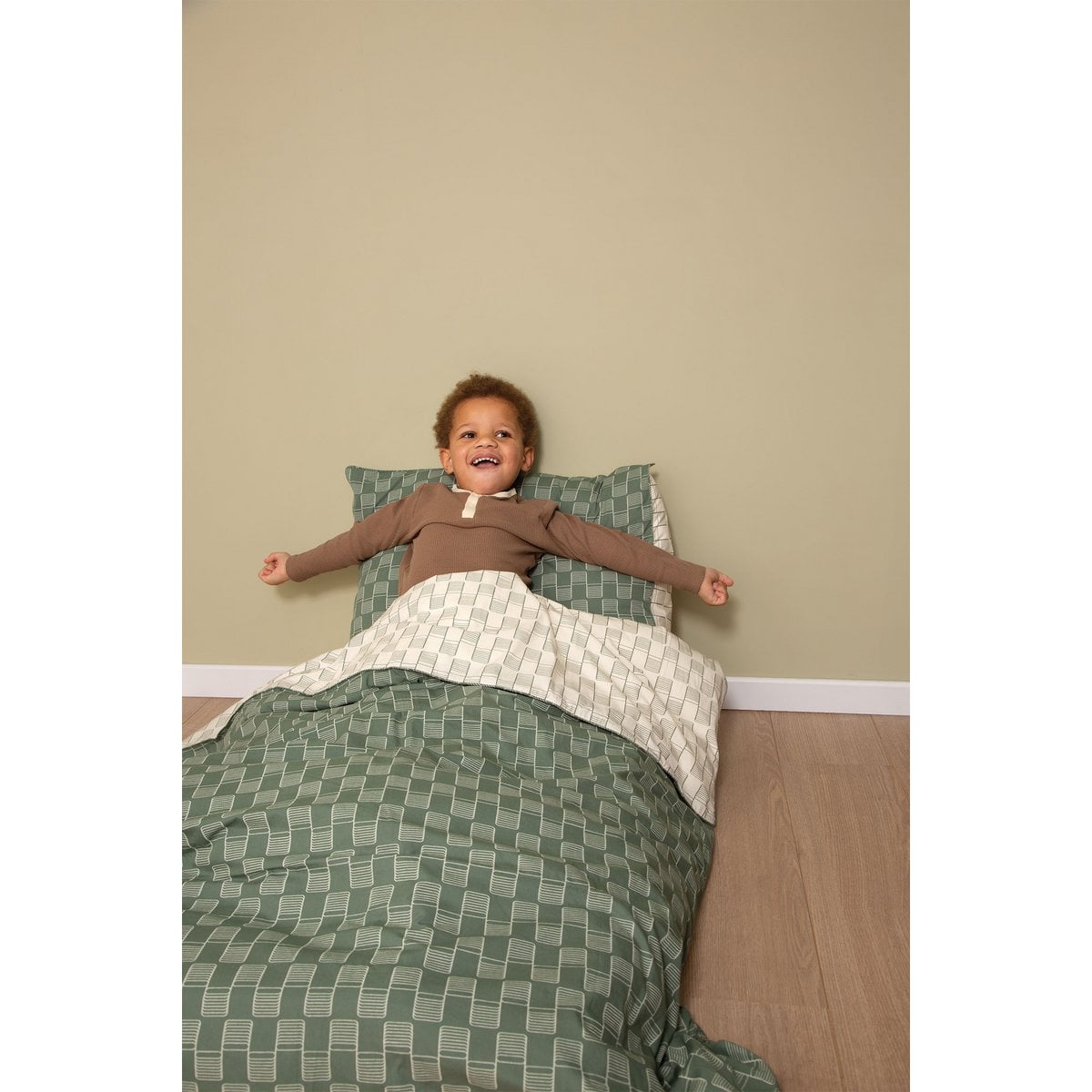 Witlof for Kids Tuck-inn dekbedovertrek 1-persoons 140x200cm Sticky Stripes foto 4