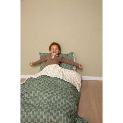 Witlof for Kids Tuck-inn dekbedovertrek 1-persoons 140x200cm Sticky Stripes foto 4