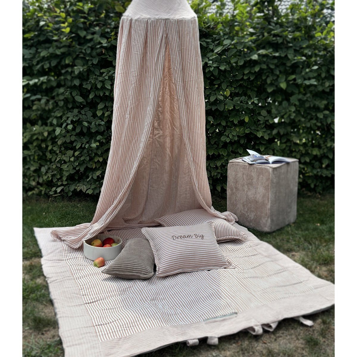 Muzpony Beige strepen - Bedhemel foto 5