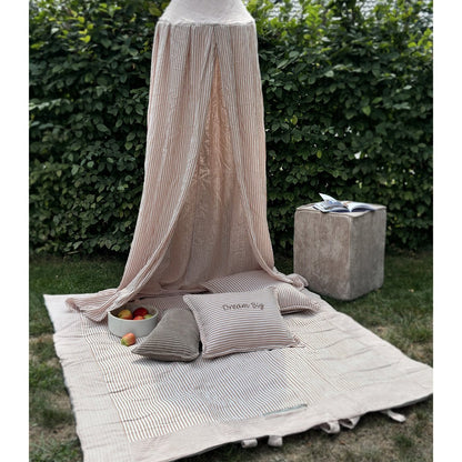 Muzpony Beige strepen - Bedhemel foto 5