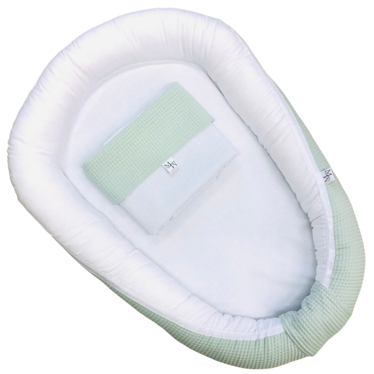 Mauties Mama Zelf samenstellen babynest - S - Gewoon Wit Copy