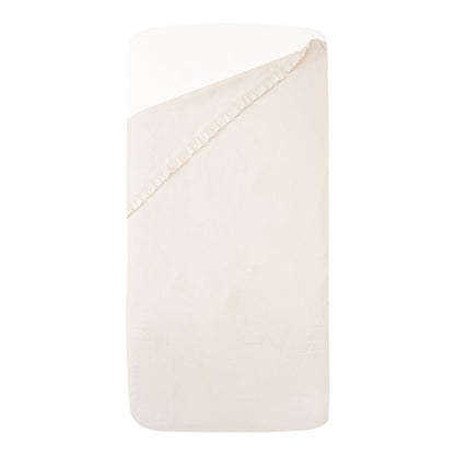Witlof for Kids Tuck-inn laken wieg 40x80cm Ruffle Offwhite