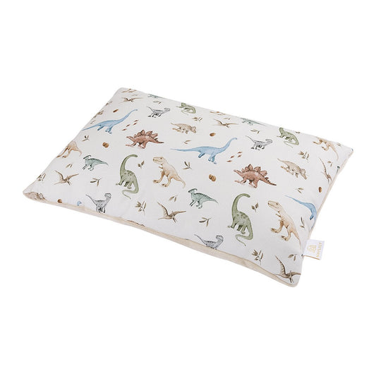 Maylily Pluizig bamboe kussen - Dino - beige