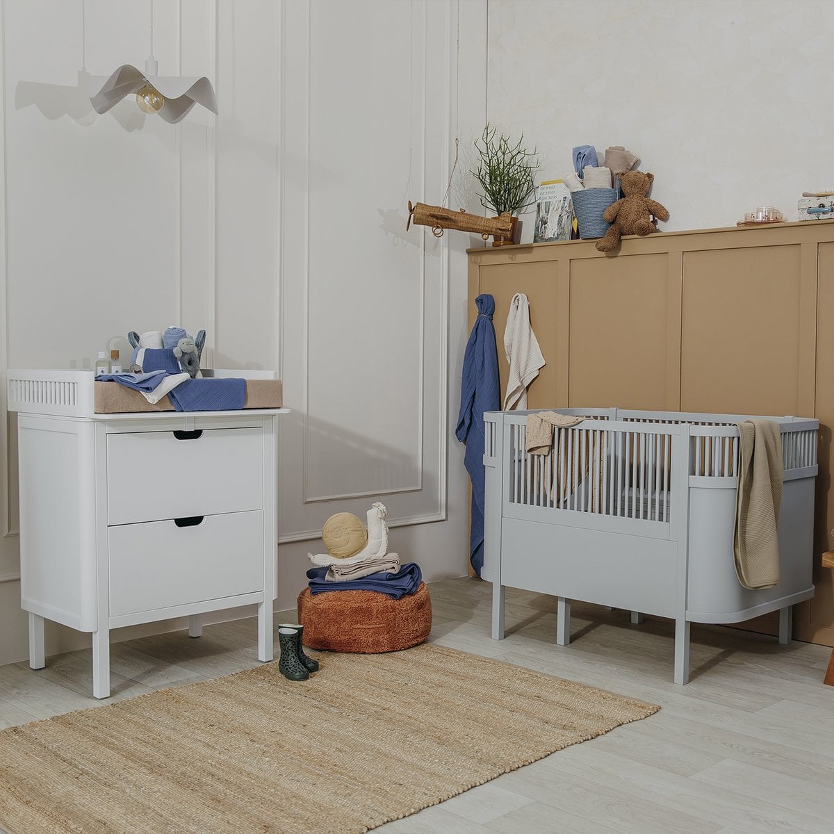 Meyco Baby Hydrofiele doeken pre-washed Jeans blue/Indigo foto 2