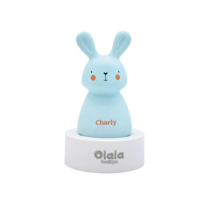 Olala Boutique Nachtlampje - Lapin Charly - Inductie opladen - blauw