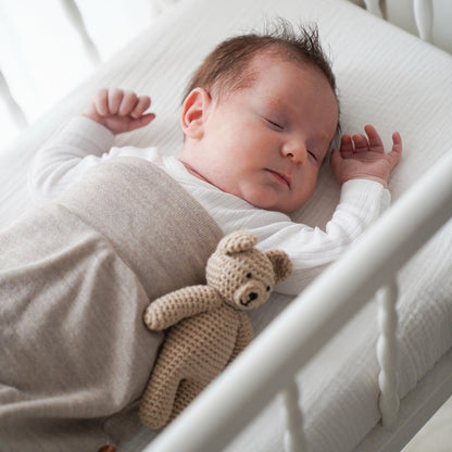 Maylily Merino babyslaapzak - taupe foto 4