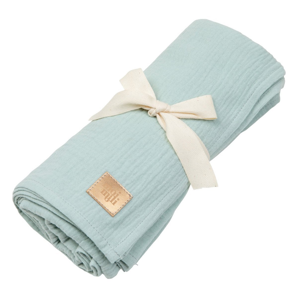 Moi Mili Mousseline baby swaddle deken "Mint"