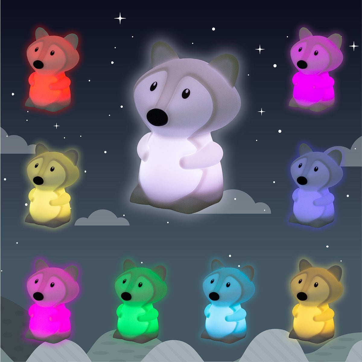 Ulysse Couleurs d'Enfance NACHTLAMPJE: FOX PM foto 2