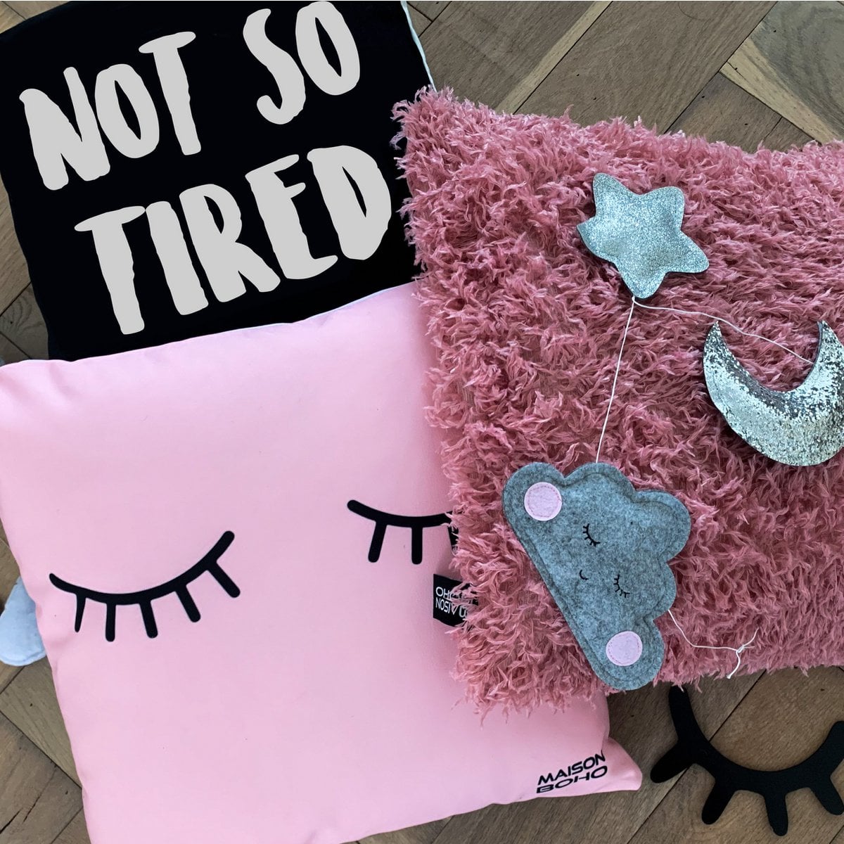 Maison Boho Kussen met vulling Oh So Sleepy foto 5