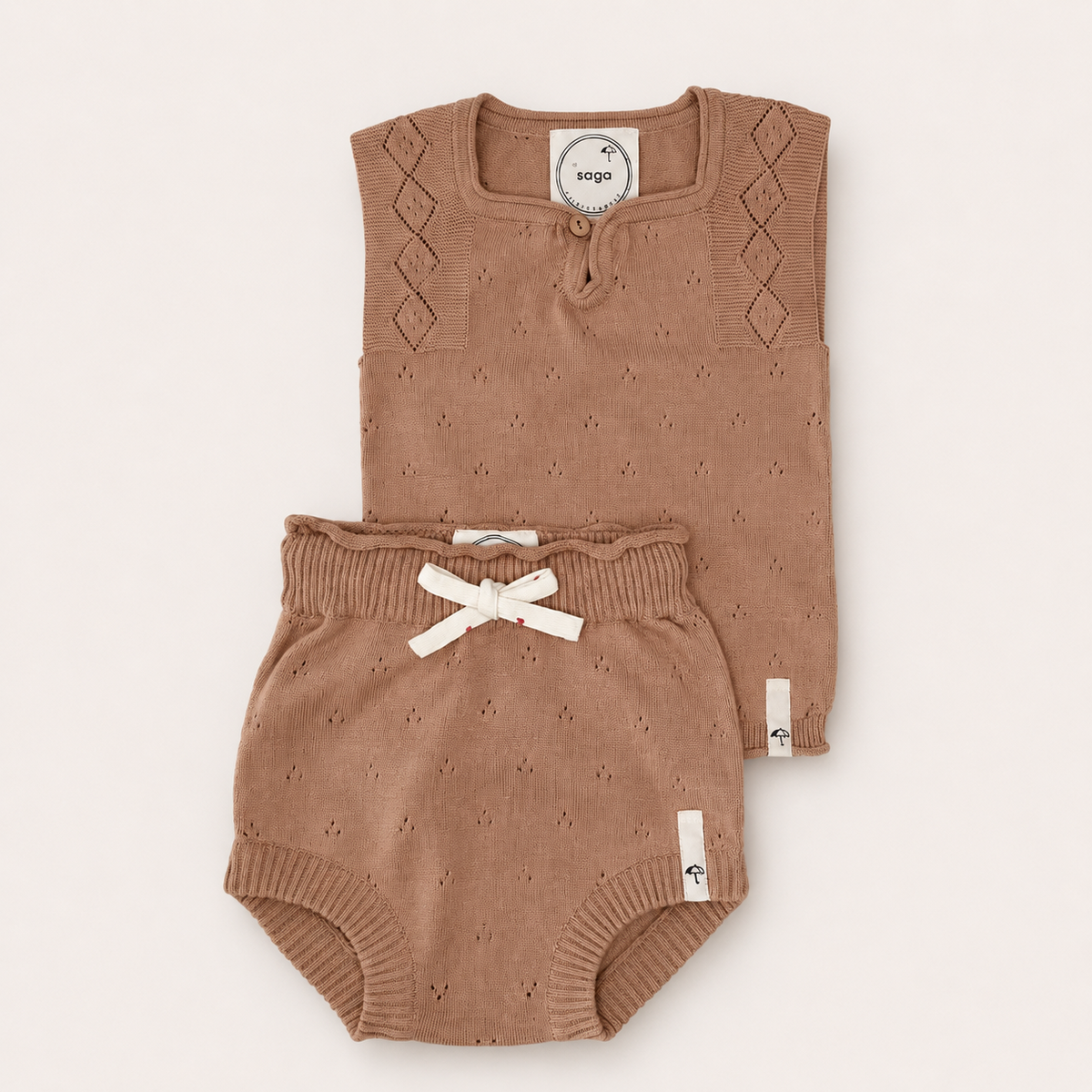 Saga Copenhagen Babygeschenkdoosje - Slijtage - Naakt foto 2