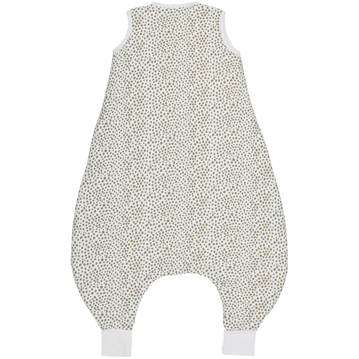 Meyco Baby Slaapzak jumper gevoerd interlock jersey Cheetah Taupe foto 2