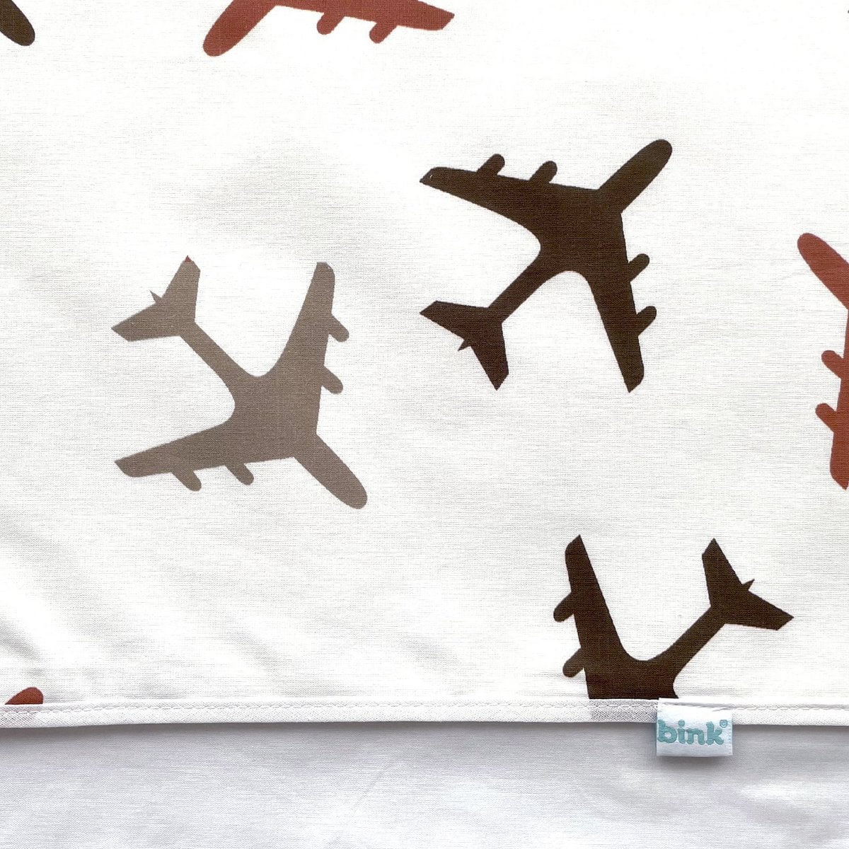 BINK Bedding Ledikantlaken Planes choco
