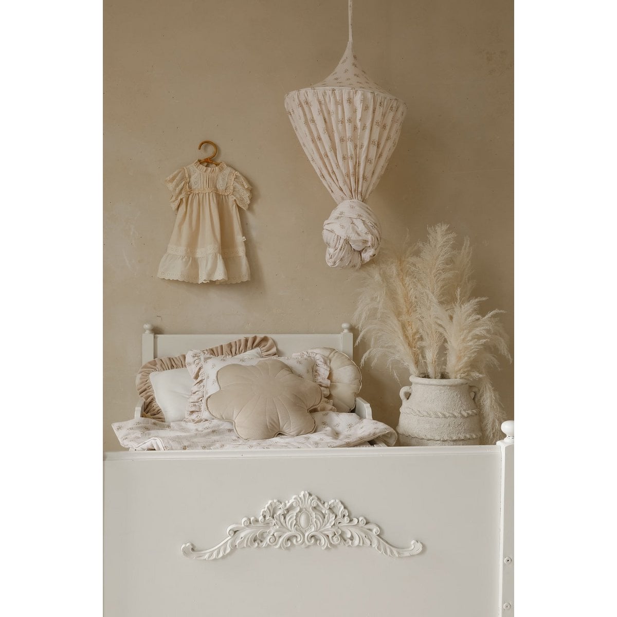 Moi Mili Mousseline baldakijn "Boho Flowers" foto 6