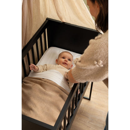 Witlof for Kids Tuck-inn laken wieg 40x80cm Placket White foto 6