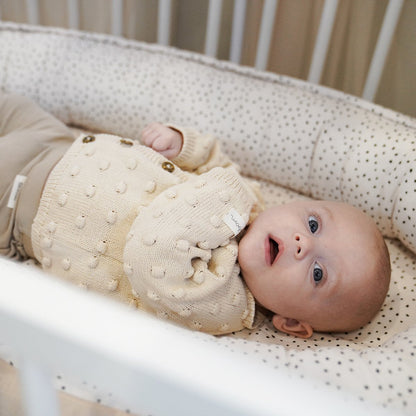 Maylily Bamboe babynest - Stenen taupe - beige foto 3