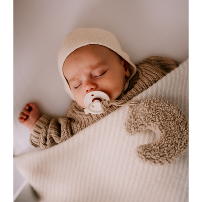 Pure Baby Love Ledikantdeken wol - natural / creme - 130x90 cm