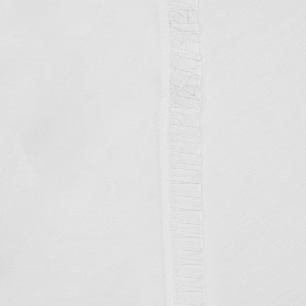 Witlof for Kids Tuck-inn laken wieg 40x80cm Ruffle White foto 2
